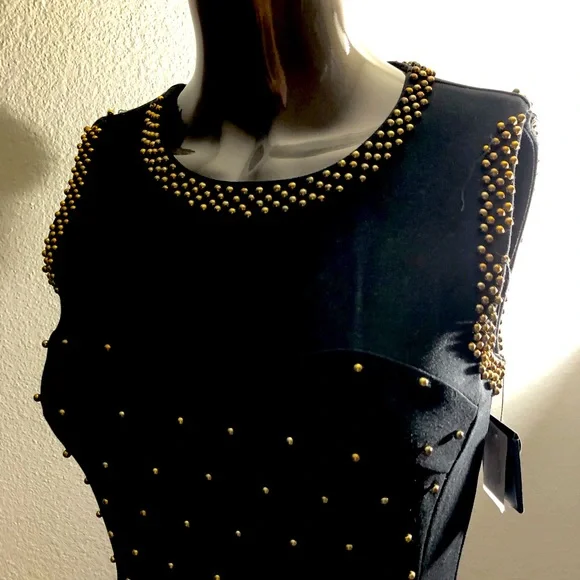 Juicy Couture | Dresses | Nwt Juicy Couture Beads Black Bodycon Dress |  Poshmark